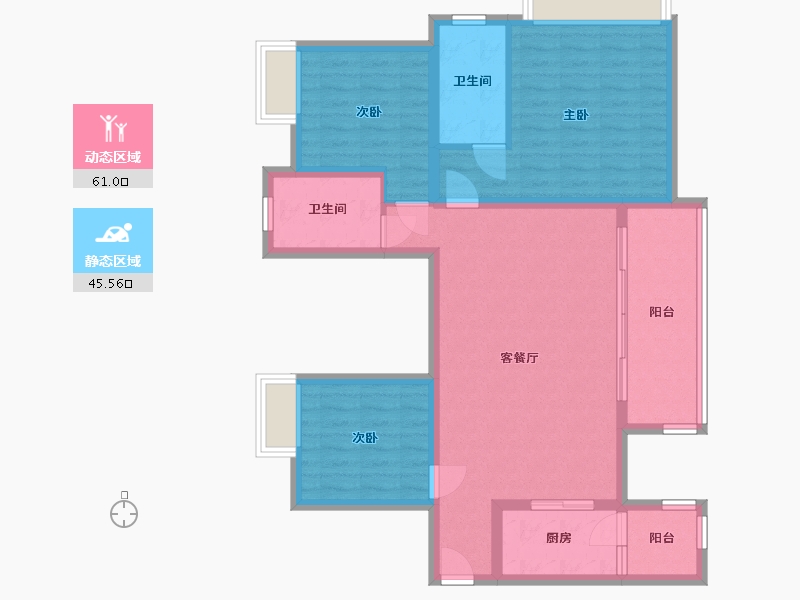 四川省-德阳市-水岸首府-97.00-户型库-动静分区