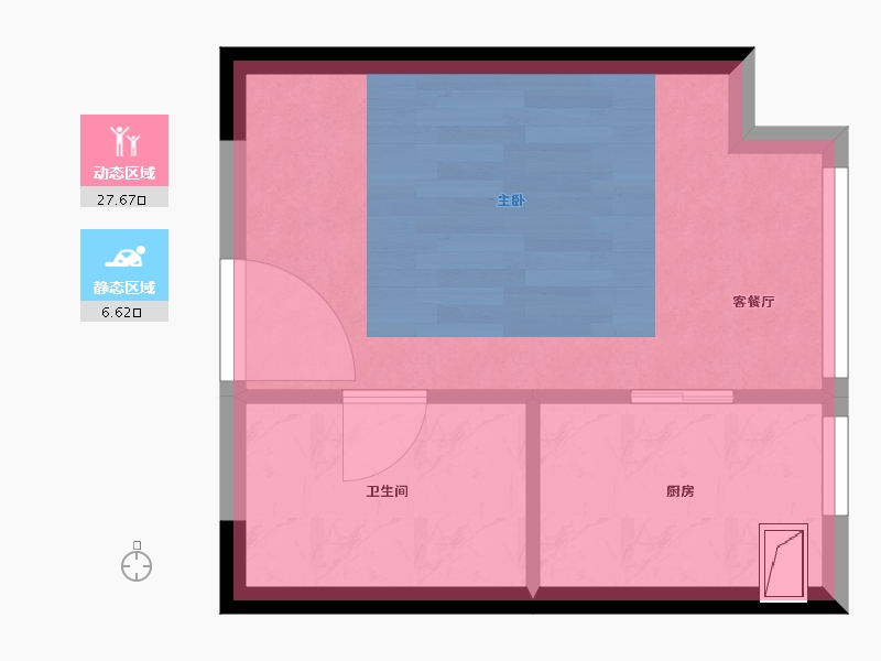 河南省-郑州市-保利心语（住宅)-24.48-户型库-动静分区