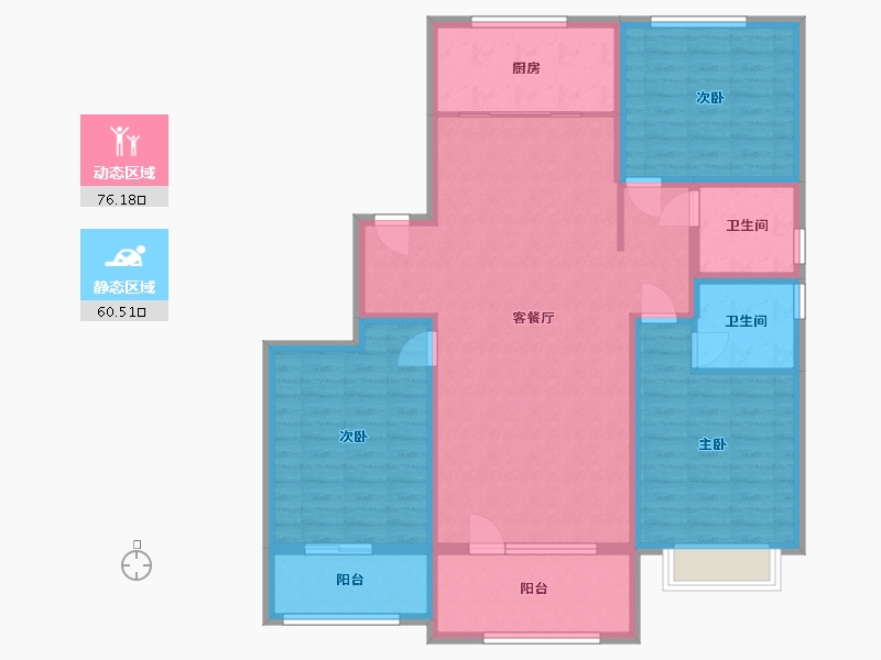 山东省-潍坊市-盛华城-123.00-户型库-动静分区