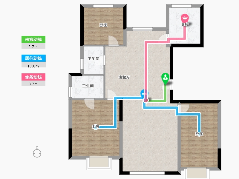 宁夏回族自治区-银川市-世悦府-0.00-户型库-动静线