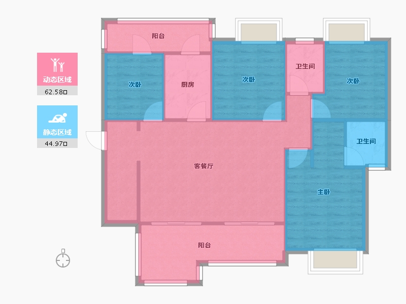 四川省-广安市-御溪湖畔-138.00-户型库-动静分区