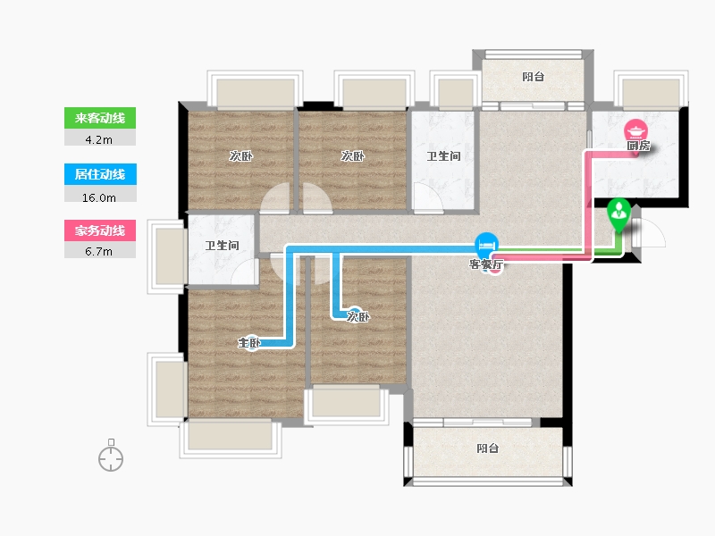 江西省-赣州市-蓉江首府-125.00-户型库-动静线