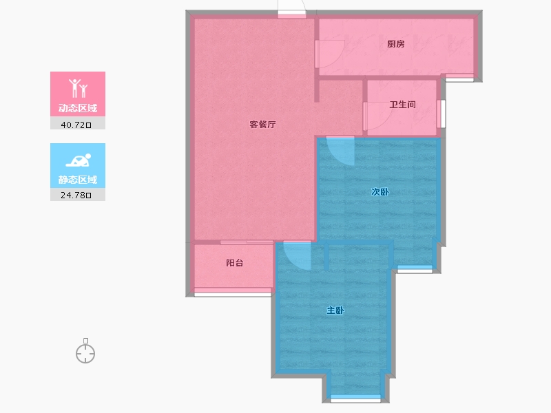 湖北省-武汉市-汇悦天地三期-80.00-户型库-动静分区