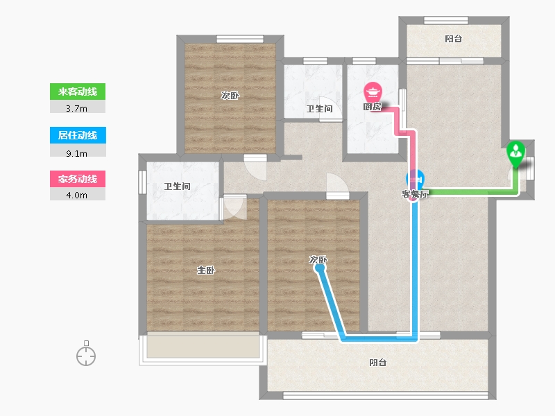 河南省-南阳市-状元府-102.00-户型库-动静线