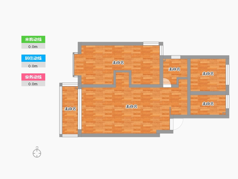 湖南省-长沙市-锦绣家园(一期至四期)-80.19-户型库-动静线