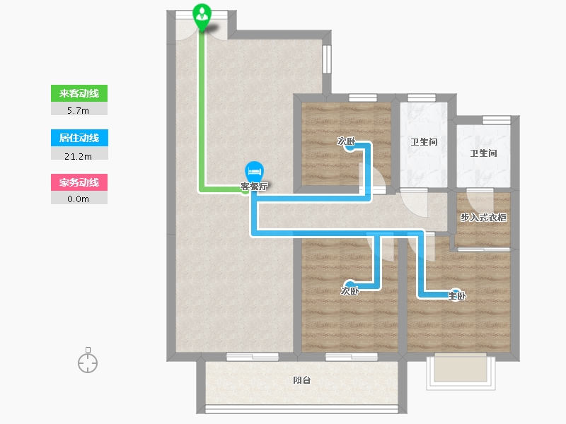 福建省-莆田市-联发君领天玺-85.00-户型库-动静线