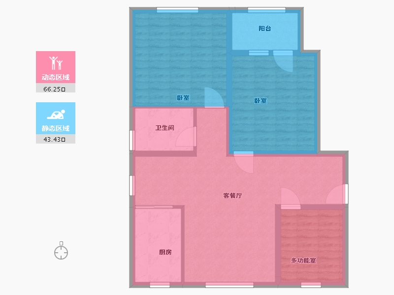 山东省-威海市-威高信和苑-99.00-户型库-动静分区