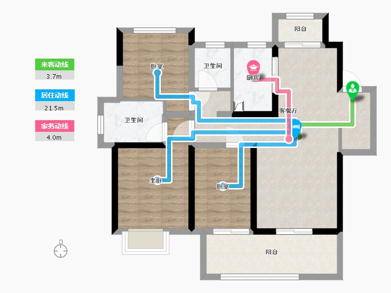 江苏省-苏州市-123-80.00-户型库-动静线