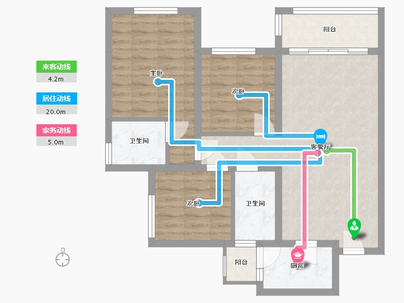 四川省-乐山市-江山樾-78.30-户型库-动静线