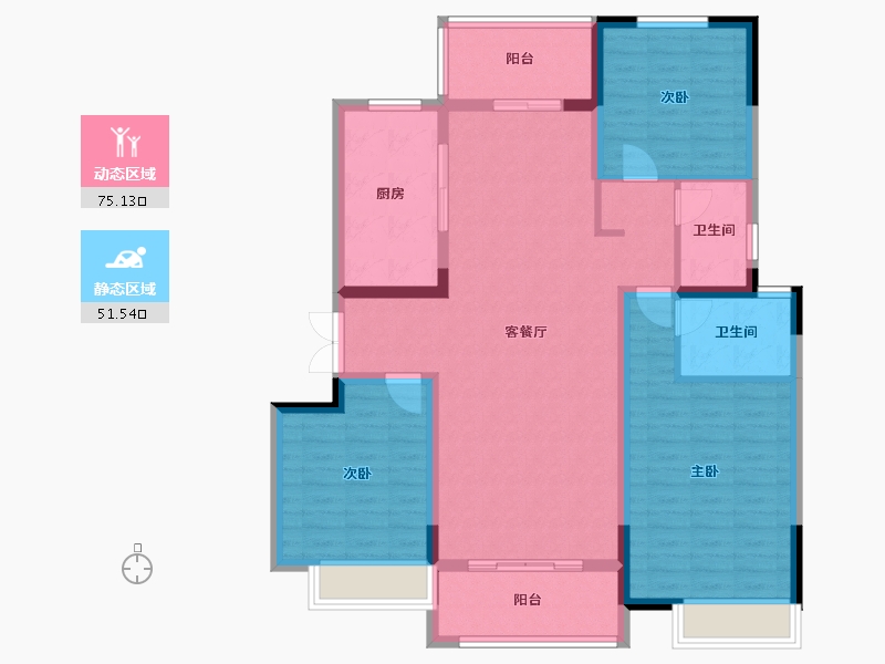 河南省-商丘市-建业联盟新城-114.00-户型库-动静分区