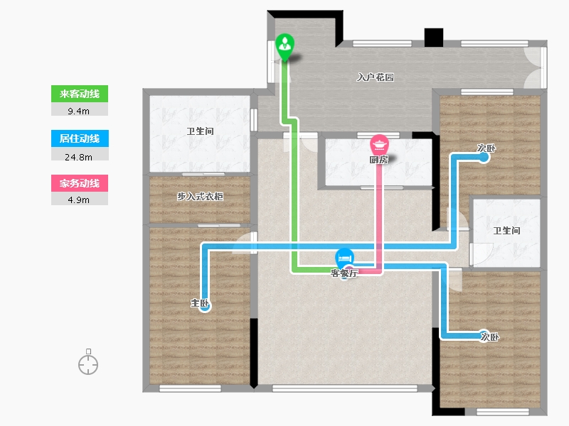 四川省-成都市-中德星辰-199.00-户型库-动静线