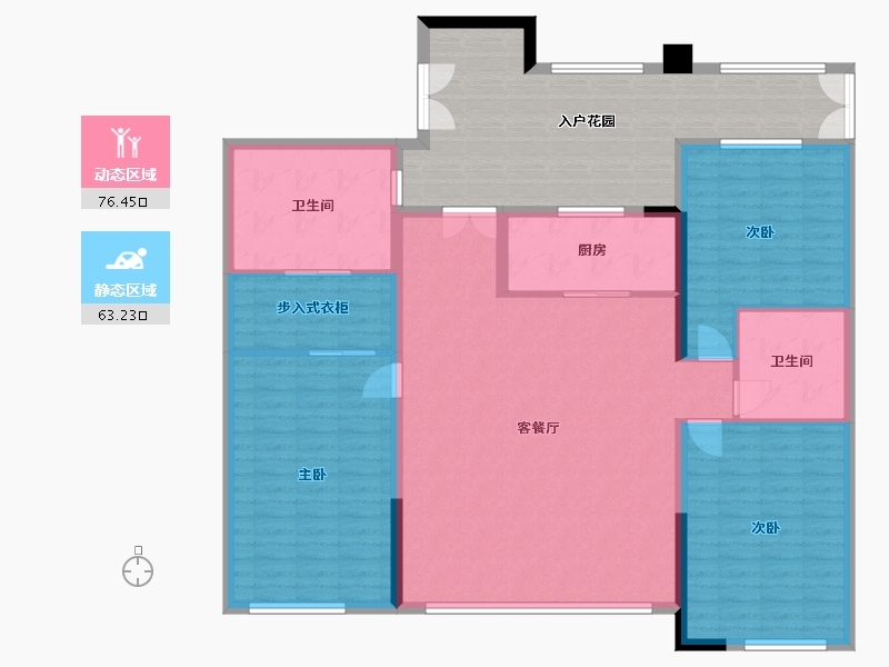 四川省-成都市-中德星辰-199.00-户型库-动静分区