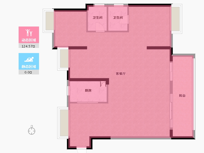 福建省-莆田市-正荣白棠云麓-115.00-户型库-动静分区