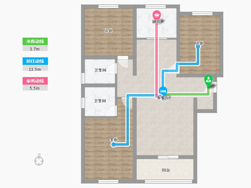 河北省-邢台市-宏屹上院-99.00-户型库-动静线