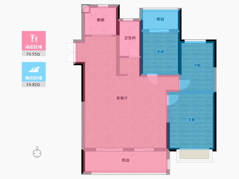 安徽省-合肥市-京冠悦荣府-99.00-户型库-动静分区