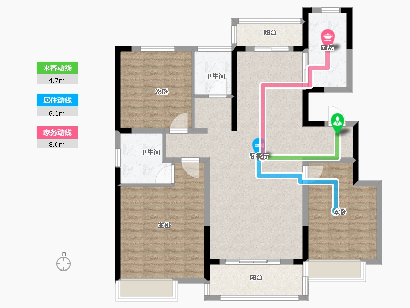 河南省-周口市-一峰梦想城-119.00-户型库-动静线