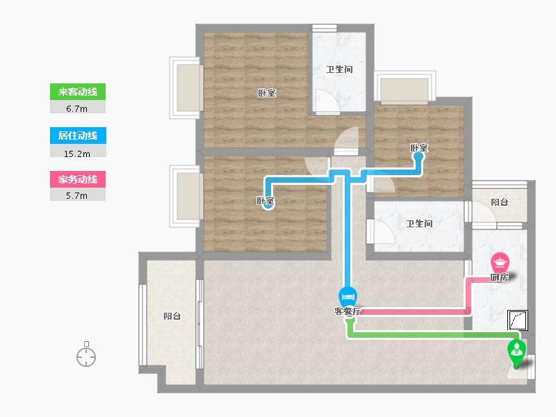 四川省-成都市-协信天骄城-97.77-户型库-动静线