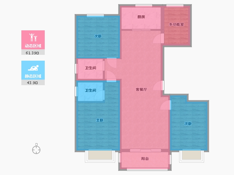 河南省-濮阳市-越秀章园-94.06-户型库-动静分区