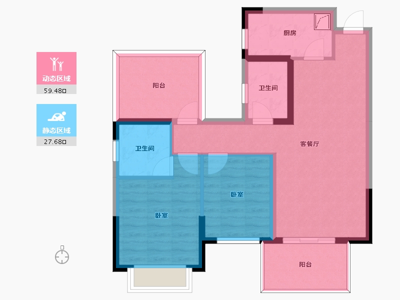 广西壮族自治区-南宁市-明昱公园-77.22-户型库-动静分区