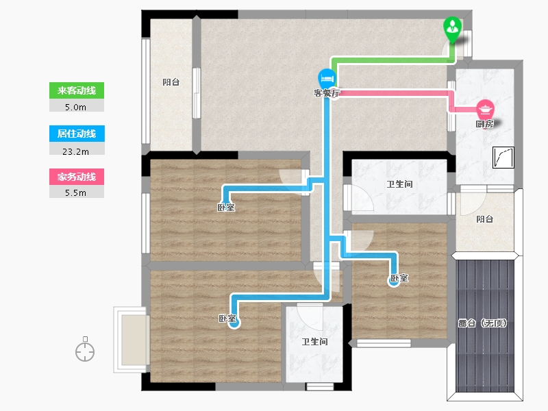 四川省-资阳市-东湖御龙湾-100.00-户型库-动静线