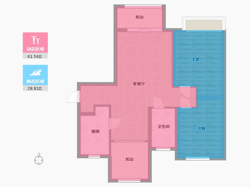 河北省-石家庄市-紫涵樾府-81.00-户型库-动静分区