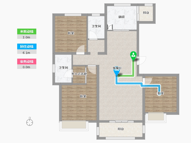 河南省-平顶山市-启德华府-108.00-户型库-动静线