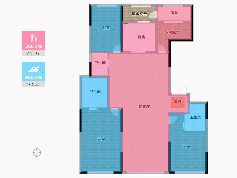 山东省-青岛市-中联和府-170.00-户型库-动静分区