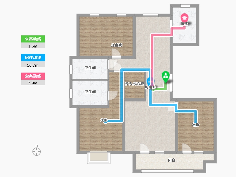 河北省-邯郸市-九城漫都-150.00-户型库-动静线