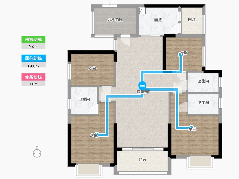 广东省-云浮市-筠州华府-116.25-户型库-动静线