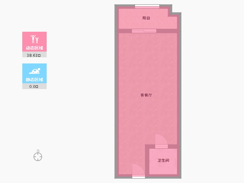 陕西省-渭南市-迎宾大厦-34.37-户型库-动静分区