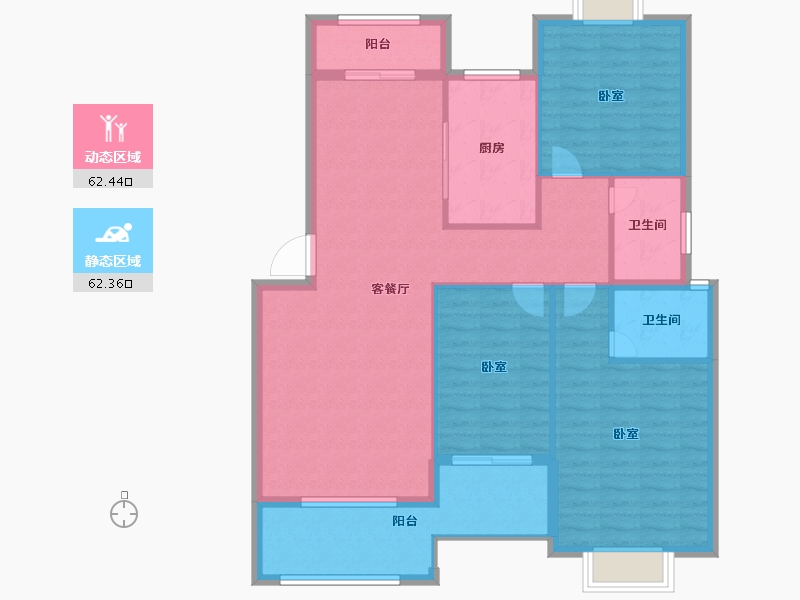 江西省-宜春市-盛世名城-114.00-户型库-动静分区