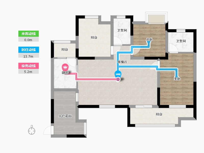 四川省-乐山市-恒邦紫云府-96.00-户型库-动静线