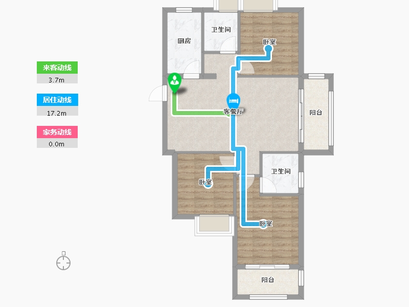 福建省-宁德市-东湖-78.97-户型库-动静线