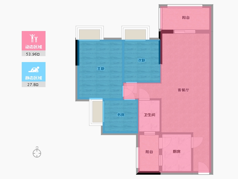 广东省-东莞市-商道8号-73.21-户型库-动静分区