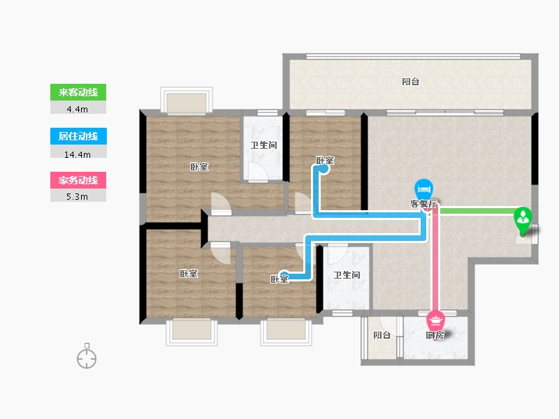 广东省-阳江市-丰泰公园里-127.78-户型库-动静线