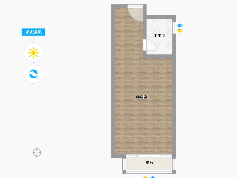 河北省-唐山市-富强城-41.17-户型库-采光通风