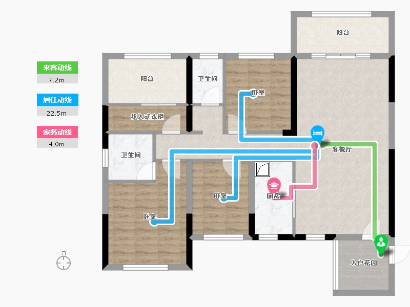 广西壮族自治区-柳州市-通建中天城-101.45-户型库-动静线