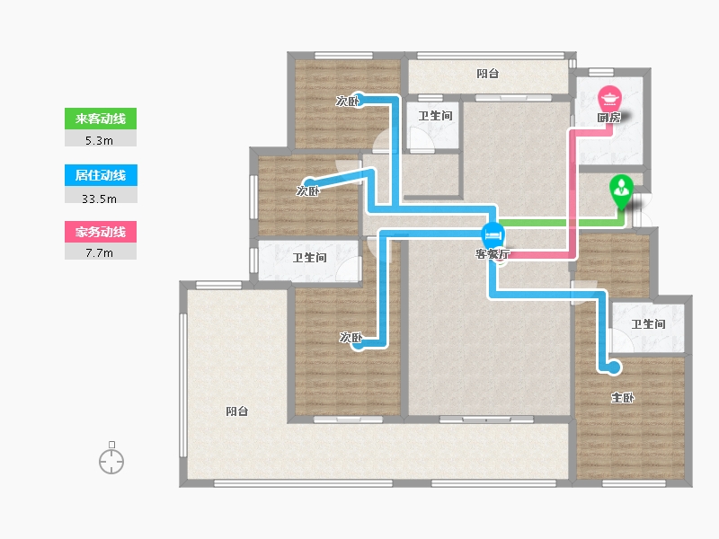 云南省-保山市-腾冲世纪城-169.00-户型库-动静线