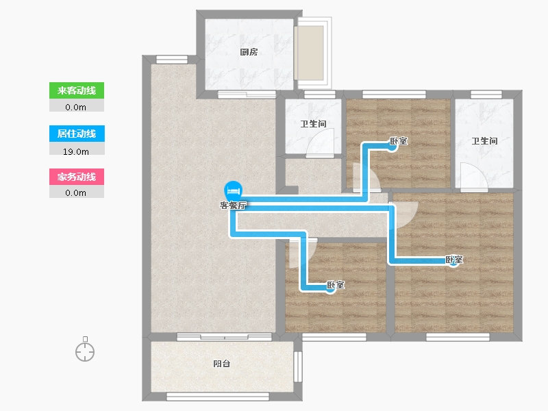 福建省-泉州市-奥园西溪半岛-78.00-户型库-动静线