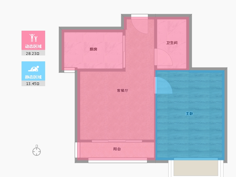 天津-天津市-盛和家园-37.39-户型库-动静分区