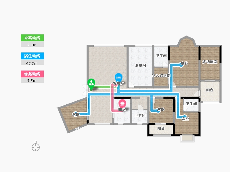 陕西省-商洛市-江南世纪城-199.75-户型库-动静线