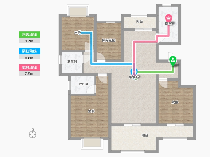 广西壮族自治区-来宾市-象州温泉城-105.94-户型库-动静线