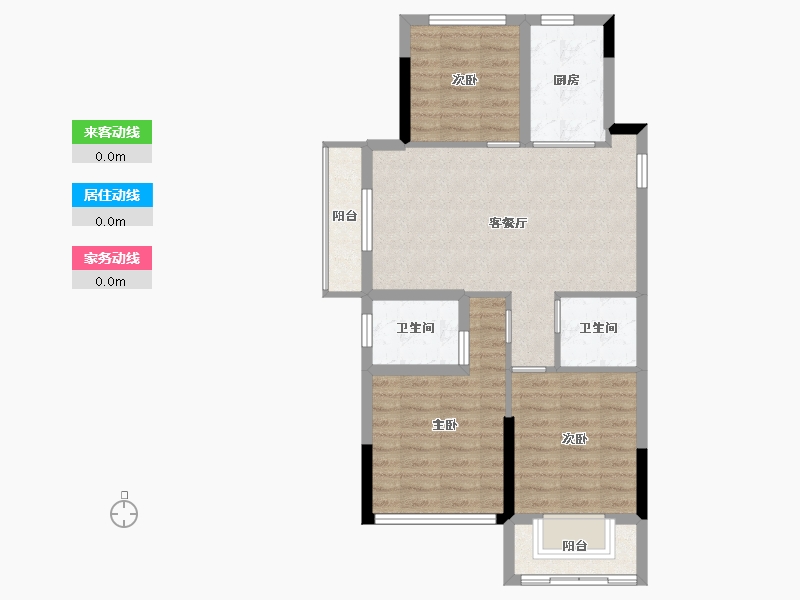 浙江省-湖州市-英伦都市-73.86-户型库-动静线