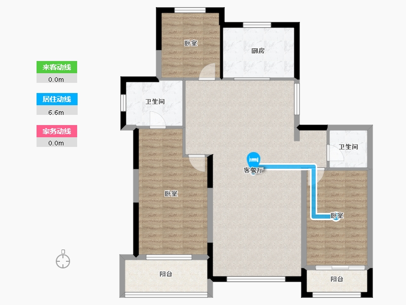 青海省-西宁市-萨尔斯堡-114.77-户型库-动静线