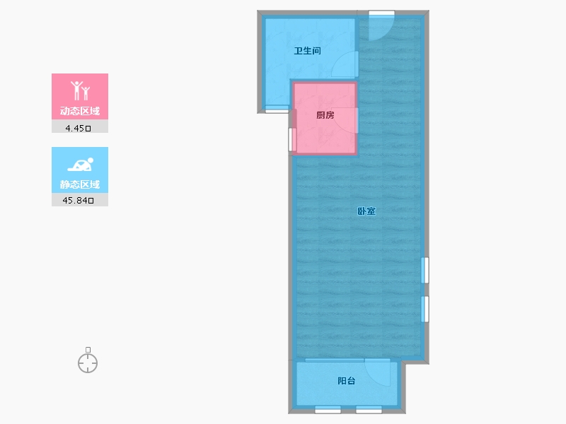 安徽省-合肥市-绿城-45.36-户型库-动静分区