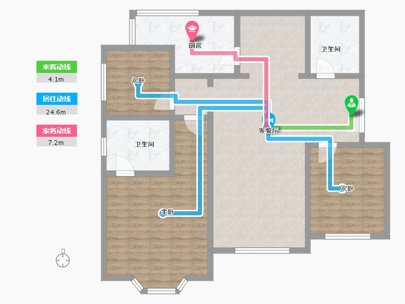 上海-上海市-新海城-120.00-户型库-动静线