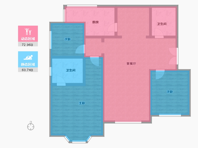 上海-上海市-新海城-120.00-户型库-动静分区