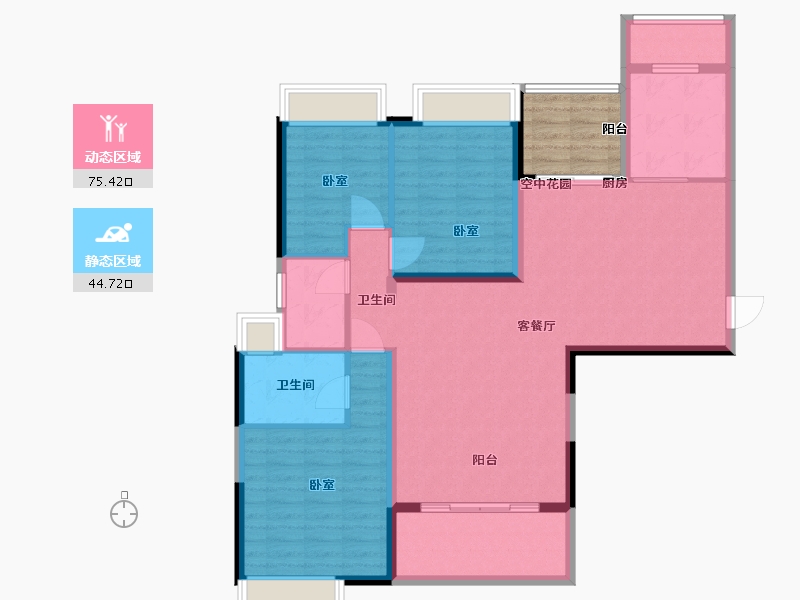 广东省-广州市-华南新城-114.00-户型库-动静分区