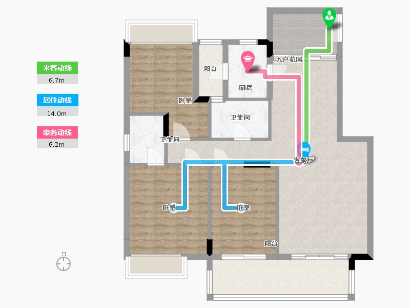 广东省-广州市-路劲悦峰-101.10-户型库-动静线