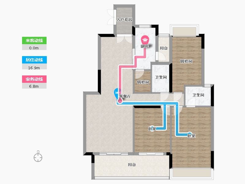 广东省-广州市-路劲悦峰-118.01-户型库-动静线